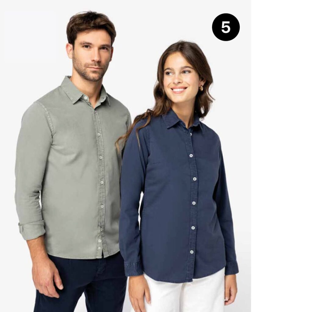 Chemise coton bio